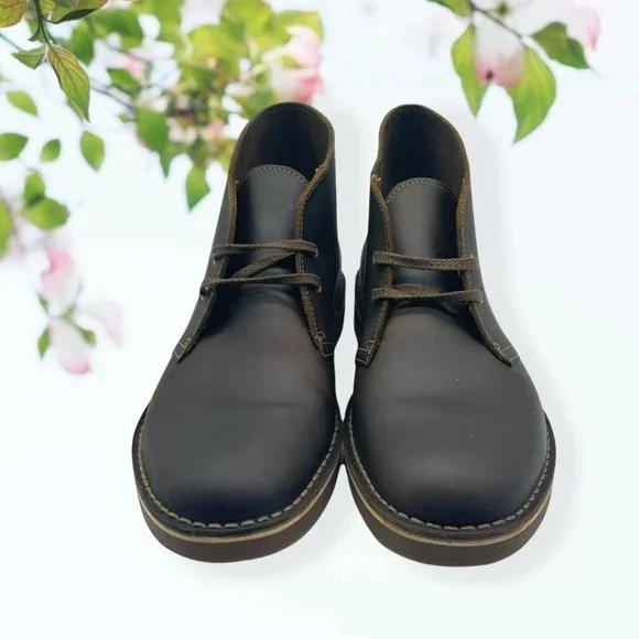 CLARKS Brown Bushacre 2 - Picture 4 of 10